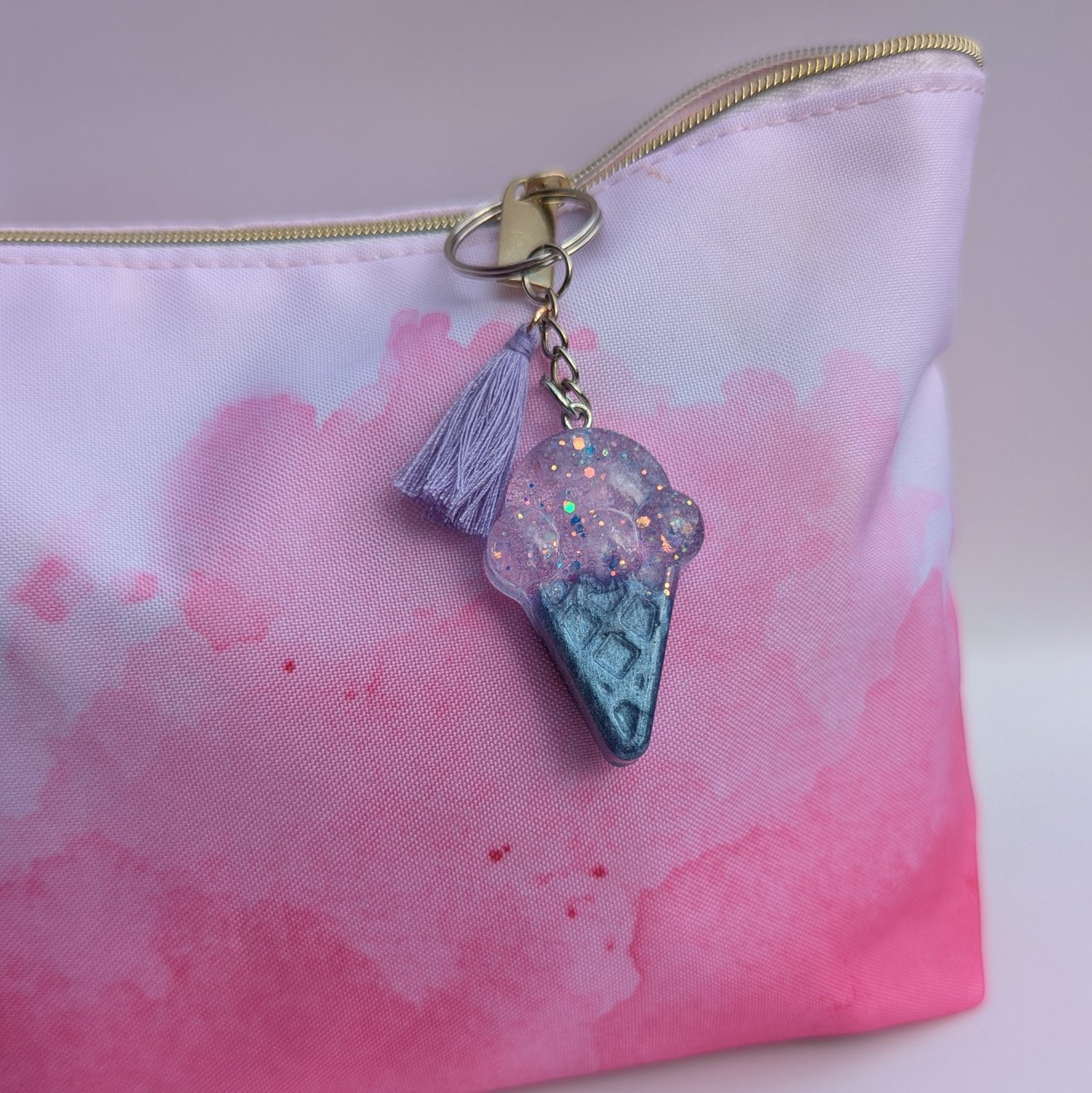 Schlüsselanhänger "Lilac Pop" – Bild 2