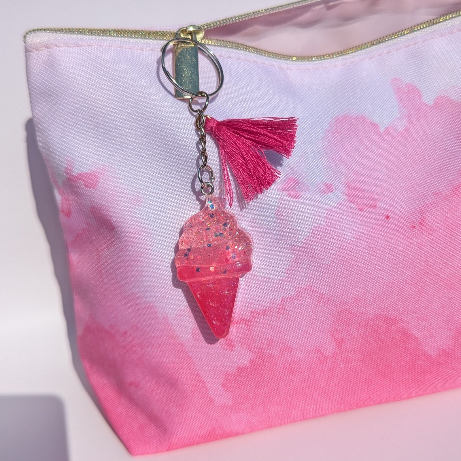 Schlüsselanhänger "Diamond Pink" – Bild 2