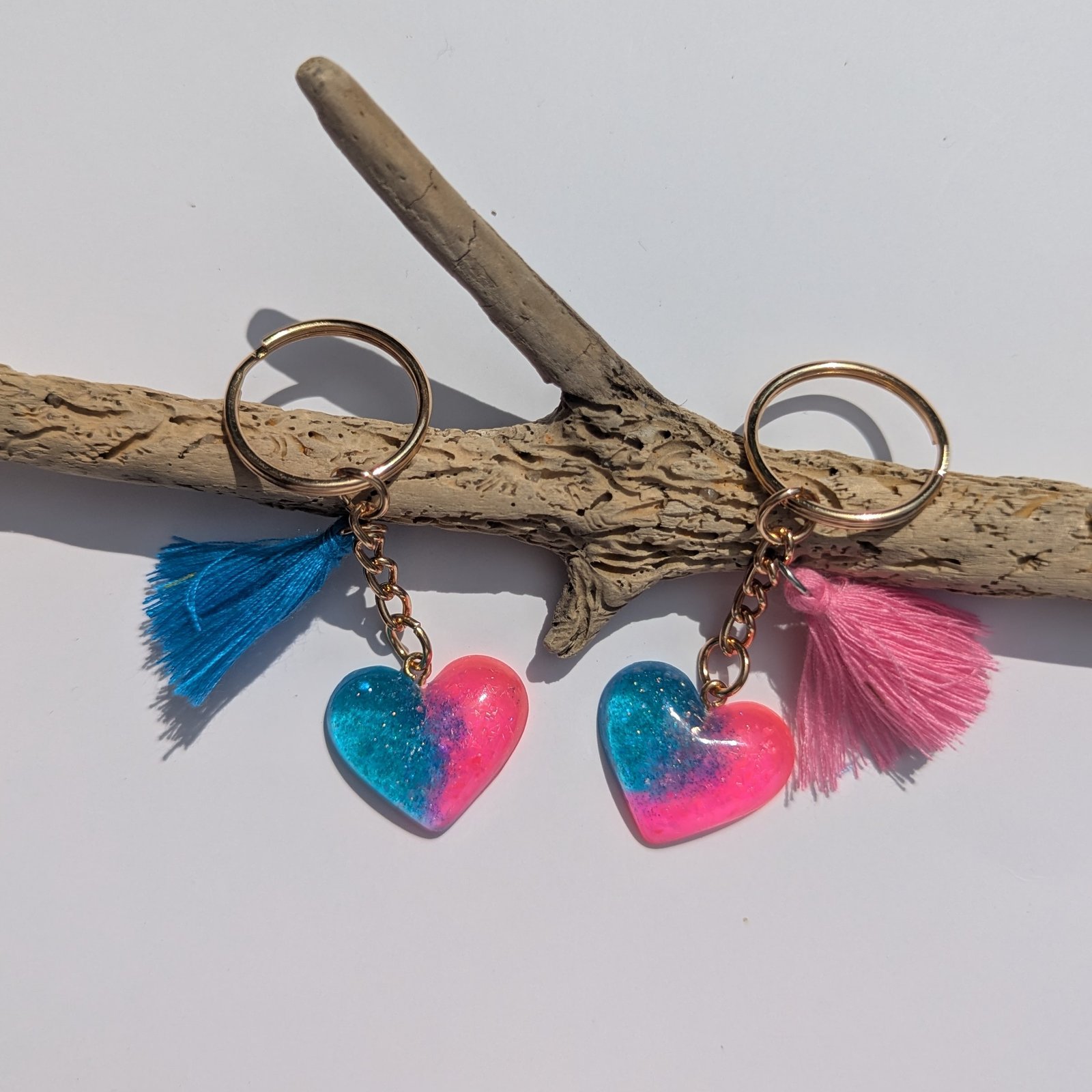 Schlüsselanhänger "TwinkleTide Heart" – Bild 2