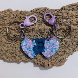 Schlüsselanhänger "Snowberry Heart"