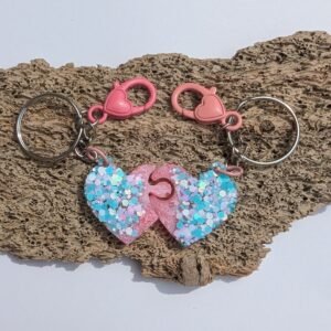 Schlüsselanhänger "BubbleHeart"